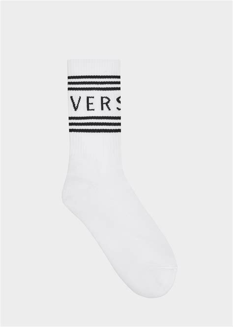 versace short socks